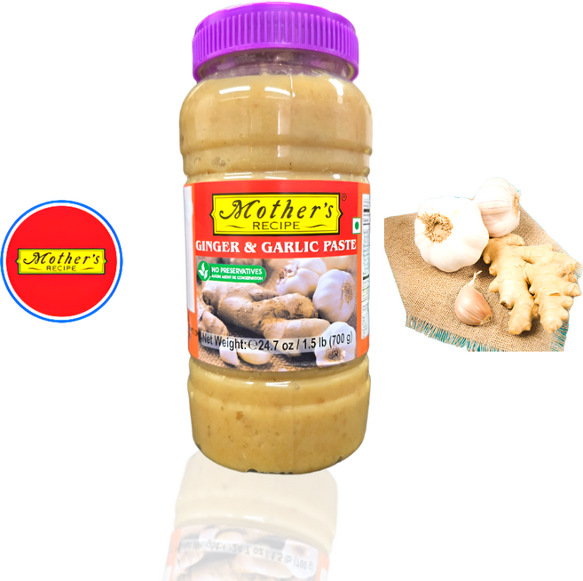 Mother's recipe ginger & garlic paste 생강 마늘 페이스트, 1개, 700g