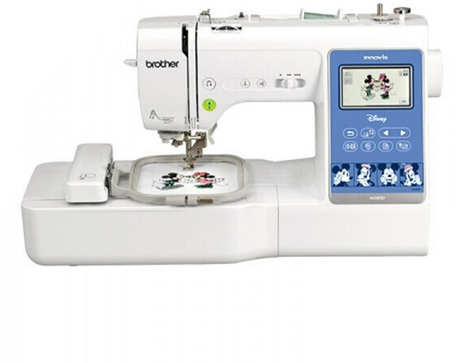 부라더미싱 M380D 이노비스 M380D 디즈니 자수 미싱 브라더 아트스피라 미싱몰 가정용미싱