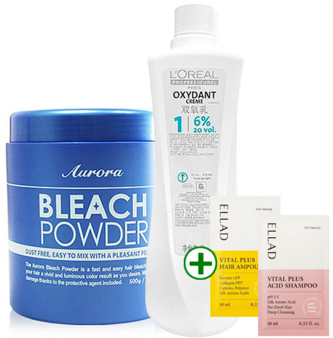 오로라 슈퍼브리치 탈색제, 3개