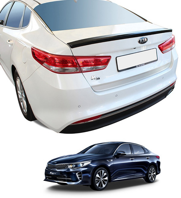 자동차 트렁크 리어 스포일러 블랙, 올뉴K5 2015~2018