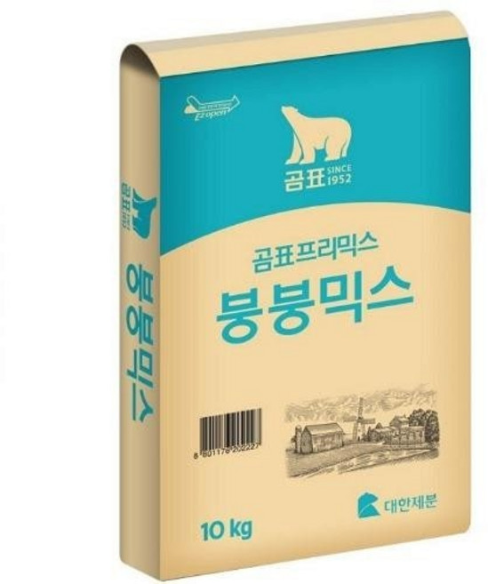 곰표 붕붕믹스 프리믹스 10kg 붕어빵믹스 붕어빵만들기, 1개