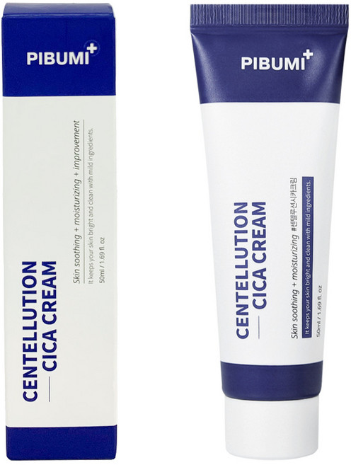 피부미 센텔루션 시카크림 극지성/재생크림/좁쌀/여드름/요철/진정/트러블, 1개, 50ml