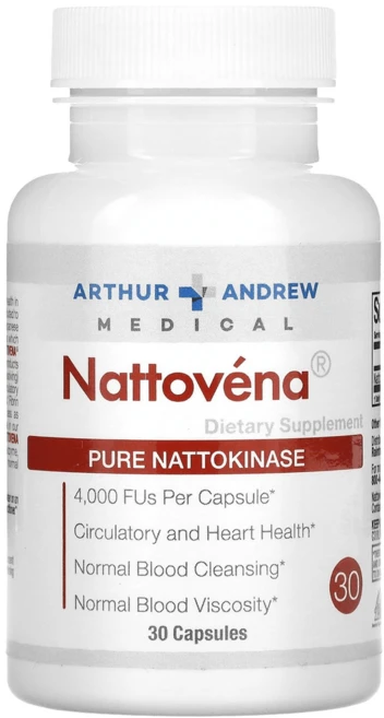 아서 앤드류 메디컬 나토베나 퓨어 나토키나아제 4000 FU 30캡슐 낫토 나토, 30정 - 쿠팡