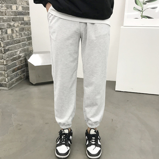 용된다 남자 배기 트레이닝 조거 츄리닝 팬츠