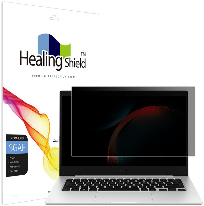 아트박스/힐링쉴드 갤럭시북3 고 5G NT345XPA 프라이버시 사생활 액정