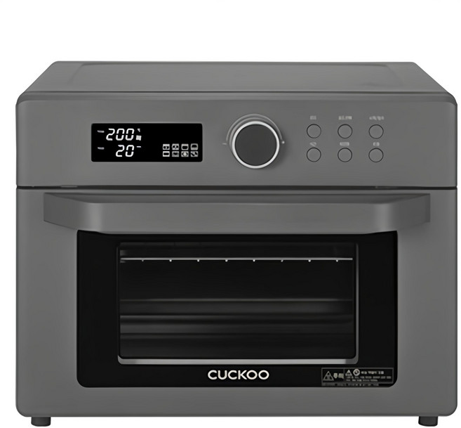 쿠쿠 스테인레스 오븐형 에어프라이어 18L, CAFO-C1810EDG, 노블 다크 그레이