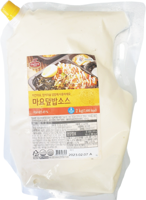 쉐프원 마요덮밥 소스 2kg x 2개