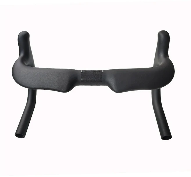 핸들바 트랙 카본 초경량 번치 사이클링 스프린트 자전거 산악 도로 로드 에어로, 335mm, 1개