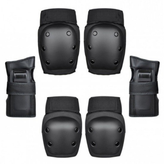 스케이트 보호구 킥보드 자전거 인라인 세트 전동 전기 헬맷 보호대, 1개, 손 보호대 1쌍