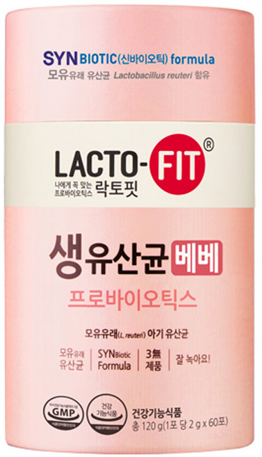 [종근당건강] 락토핏 베베, 1개, 120g