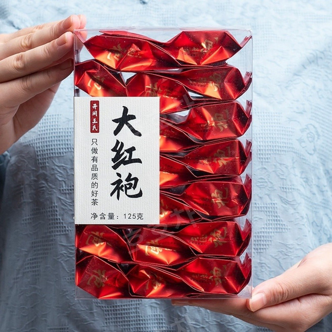 호호차 대홍포 무이암차 개별포장 우롱차 중국전통차 Dahongpao Wuyishan 500g, 1개, 4개, 1개입