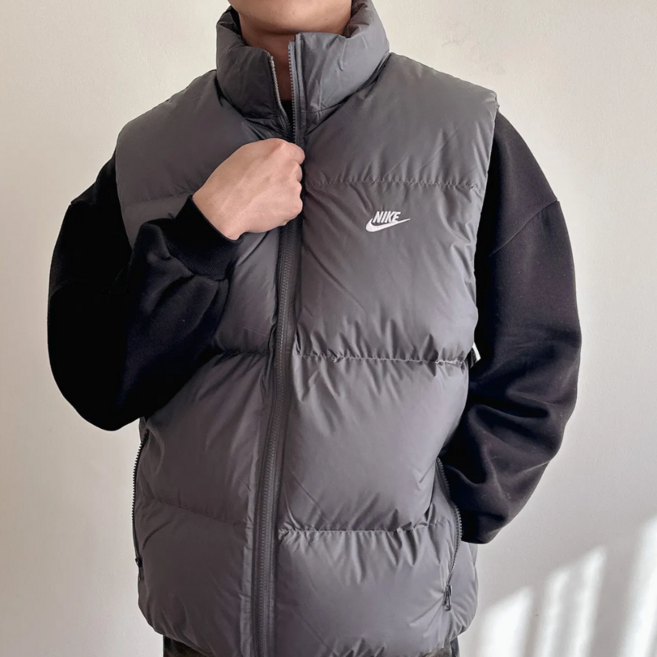 국내매장판 클럽 써마 핏 패딩 베스트 나이키 패딩조끼 겨울패딩 브랜드패딩