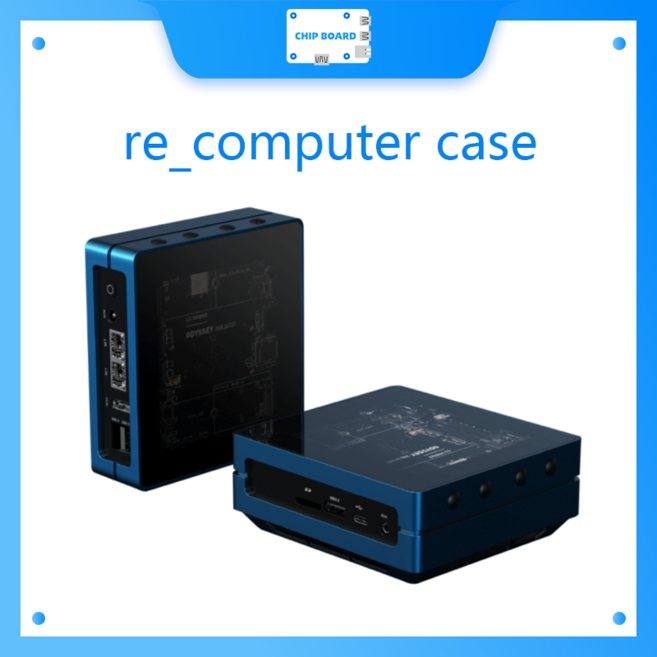 Recomputer 케이스 ODYSSEY - X86J4105 라즈베리파이 BeagleBone젯슨 n을 포함한 sbcs와 가장 호환 인클로저, 한개옵션0