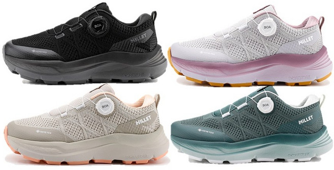 밀레 디맥스 MT-202 GTX 발볼 넓고 쿠션좋은 고어텍스 방수 트레킹화