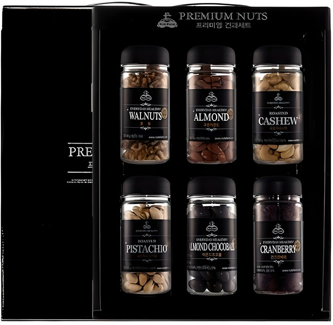 넛츠팜 프리미엄 4호 6종 견과세트 1.15kg, 1세트