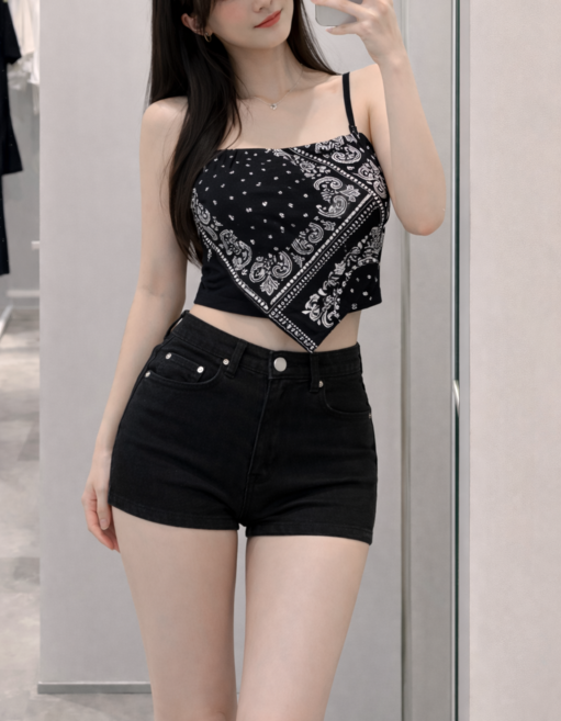 골반뽕 반바지 숏팬츠 핫팬츠