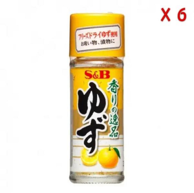 에스앤비 유자 파우더, 6개, 4.5g