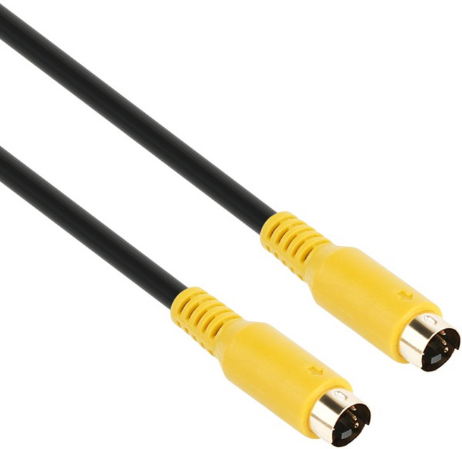 아날로그 비디오커넥터 SVHS 구형캠코더 SVIDEO연결선, NMA-SS015MB, 1개