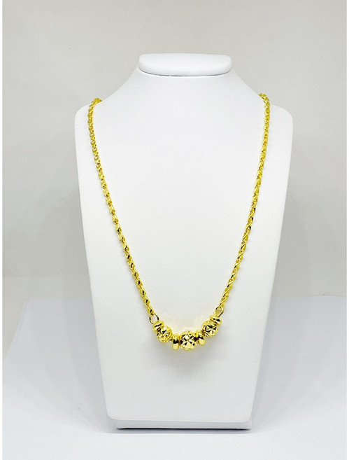 24k 순금 18.75g(5) 볼체인 목걸이