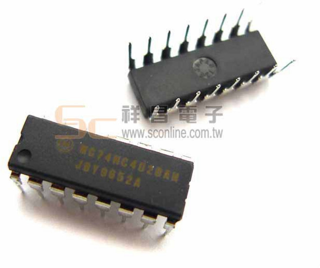 祥昌電子 MC74HC4020 DIP-16 積體電路 IC晶片 (1入), 1個