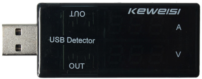 USB 테스터기 전류 전압 측정기 / 검출기 DM3756, 1개