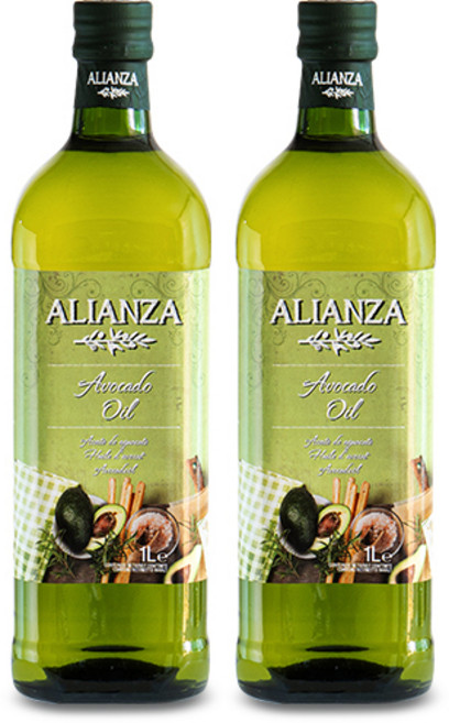 알리안자 아보카도 오일, 2개, 1L