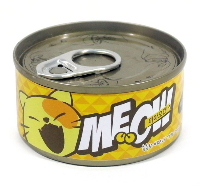 미아오 캔 80g x 24개, 참치&치킨