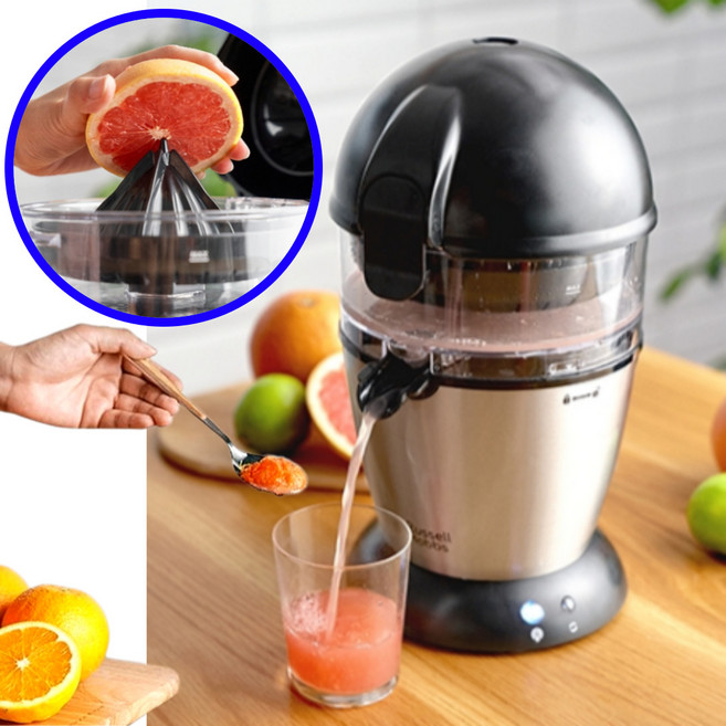100% 생과일 전자동 착즙기 양방향 회전 저속 착즙, 실버블랙