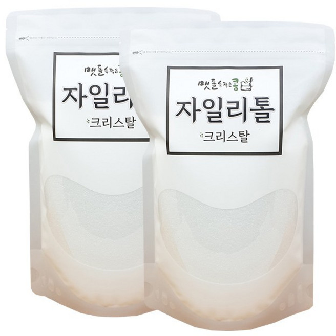 자일리톨가루 크리스탈, 2개, 1kg