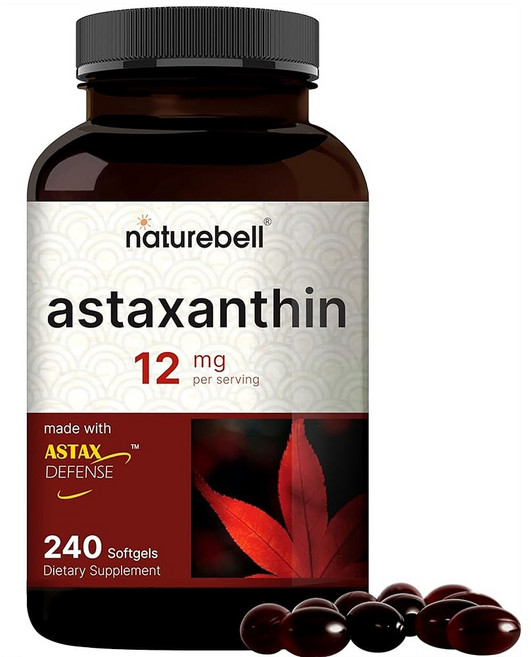 네이처벨 아스타잔틴 12mg 소프트젤, 12mg 소프트젤 240개, 1개, 240정