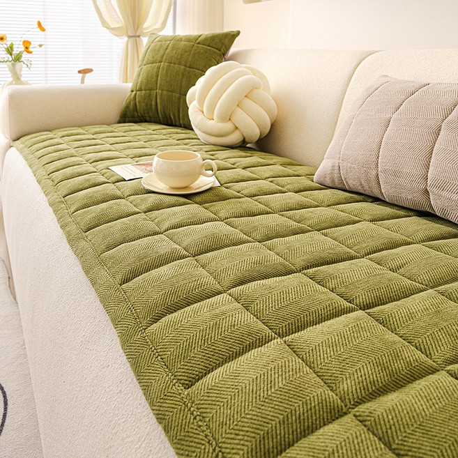 사계절 퀼트 소파패드 미끄럼방지 돌쇼파 매트 돌쇼파 패드 3인용 4인용