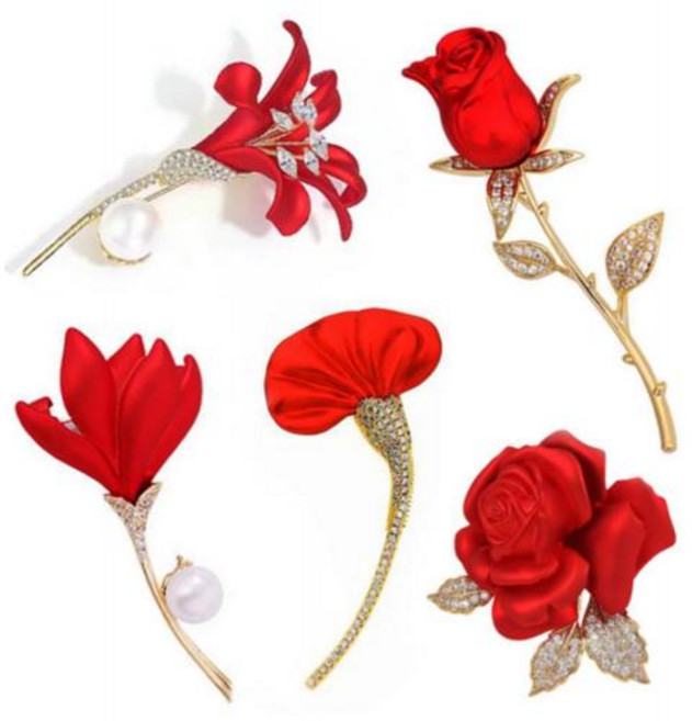 꽃 5월 카네이션 브로치 스승의날 어버이날 특선 부모님 선물 선생님선물 행사 답례품