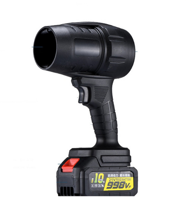 80涵道暴力風扇洗車吹水除塵除雪大功率渦輪鼓風吹水機鋰電暴風機, 1個