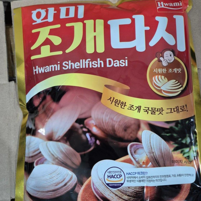 화미 조개다시, 1kg, 1개