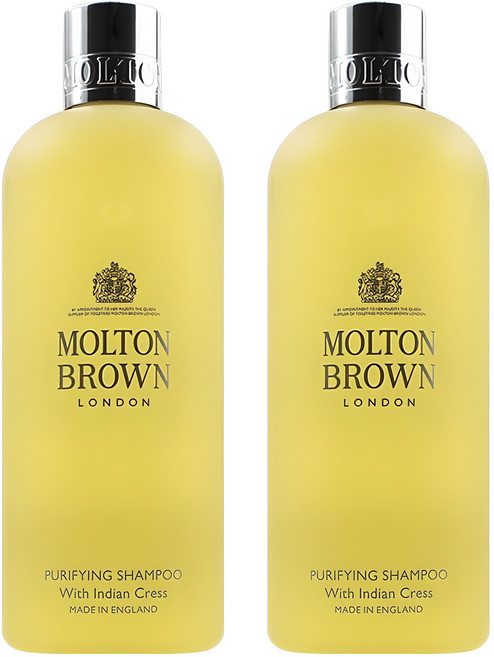 몰튼브라운 퓨리파잉 샴푸 위드 인디안 크레스, 2개, 300ml