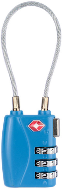 정품 TSA공식인증 와이어 자물쇠 TSA719 여행가방 캐리어용