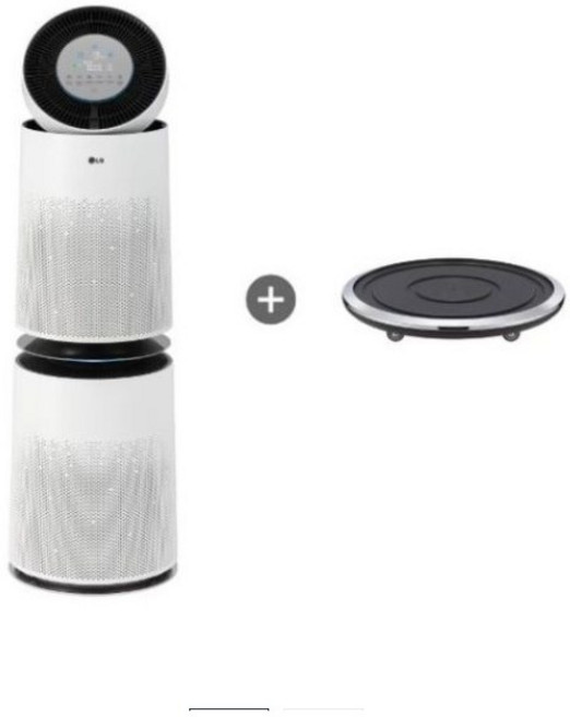 LG 퓨리케어 360 공기청정기 플러스 무빙휠 세트 AS305DWWLM 25년신형