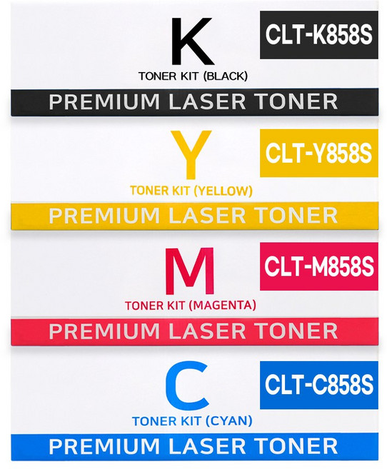 삼성 CLT-K858S 정품통재생 호환 토너, 1개, 4색세트