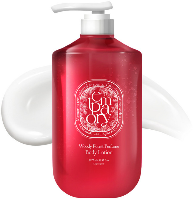 템포러리 우디 포레스트 퍼퓸 바디로션, 1.077L, 1개