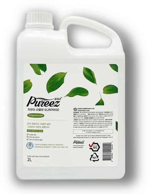 편백수가 아니라 피톤치드 퓨리즈 오리지널 2리터 리필, 1개, 2L