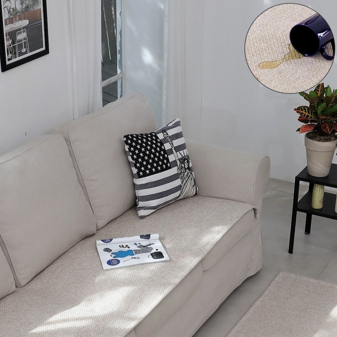 돌쇼파패드 생활방수 국산 논슬립 사계절 흙 돌침대패드 겸 소파방석 넓은 흙쇼파패드