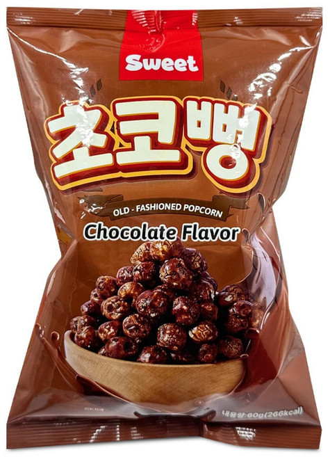 스윗 초코뻥 60g 초코맛 강냉이, 1개