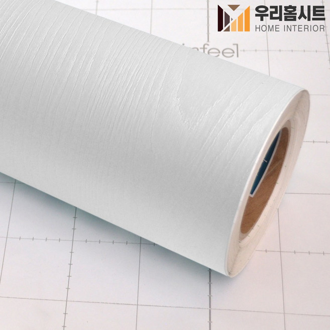 [우리홈시트]현대인테리어필름 에어프리 생활방수 접착식 럭셔리무늬목시트지 우드시트지 LW447 화이트펄우드 White Pearl Wood, 비방염 (폭)1230mm x (길이)50cm