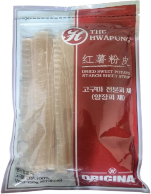 화풍 양장피채, 2개, 250g