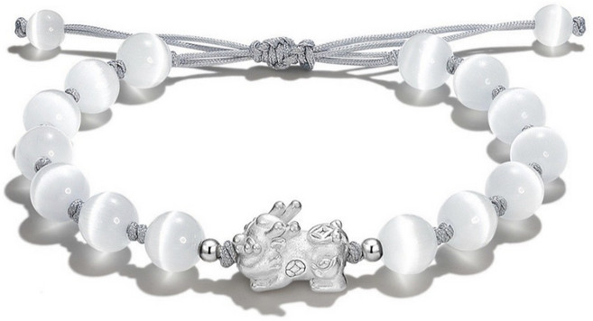 貔貅手鍊 粉晶 手鍊 手鏈 手串 水晶手鍊 情侶手鍊 閨蜜手鍊