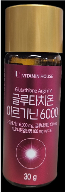 비타민하우스 글루타치온 아르기닌 6000 피로회복제, 90g