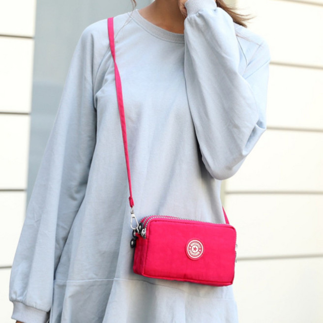 제르논 미니 크로스백 핸드폰가방 대용량수납