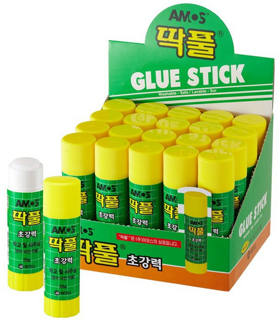 아모스 딱풀 8g 15g 25g 35g, 25g박스(20개)