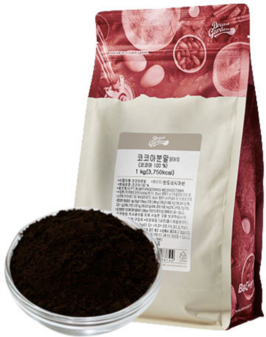 BG 블랙코코아가루 1KG DF-800, 1개, 1개