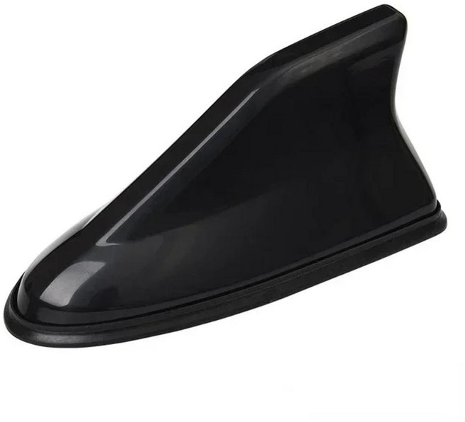 유니버셜 카본 파이버 스타일 차량 루프탑 마운트 샤크핀 안테나 자동차 라디오 신호 증폭기, 1개, 색상: 7. black